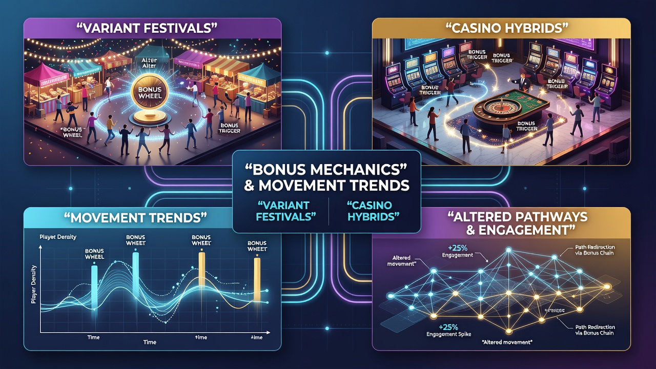 Datenvisualisierung zu Spielerbewegungen in belohnungsgesteuerten Casino-Hybriden