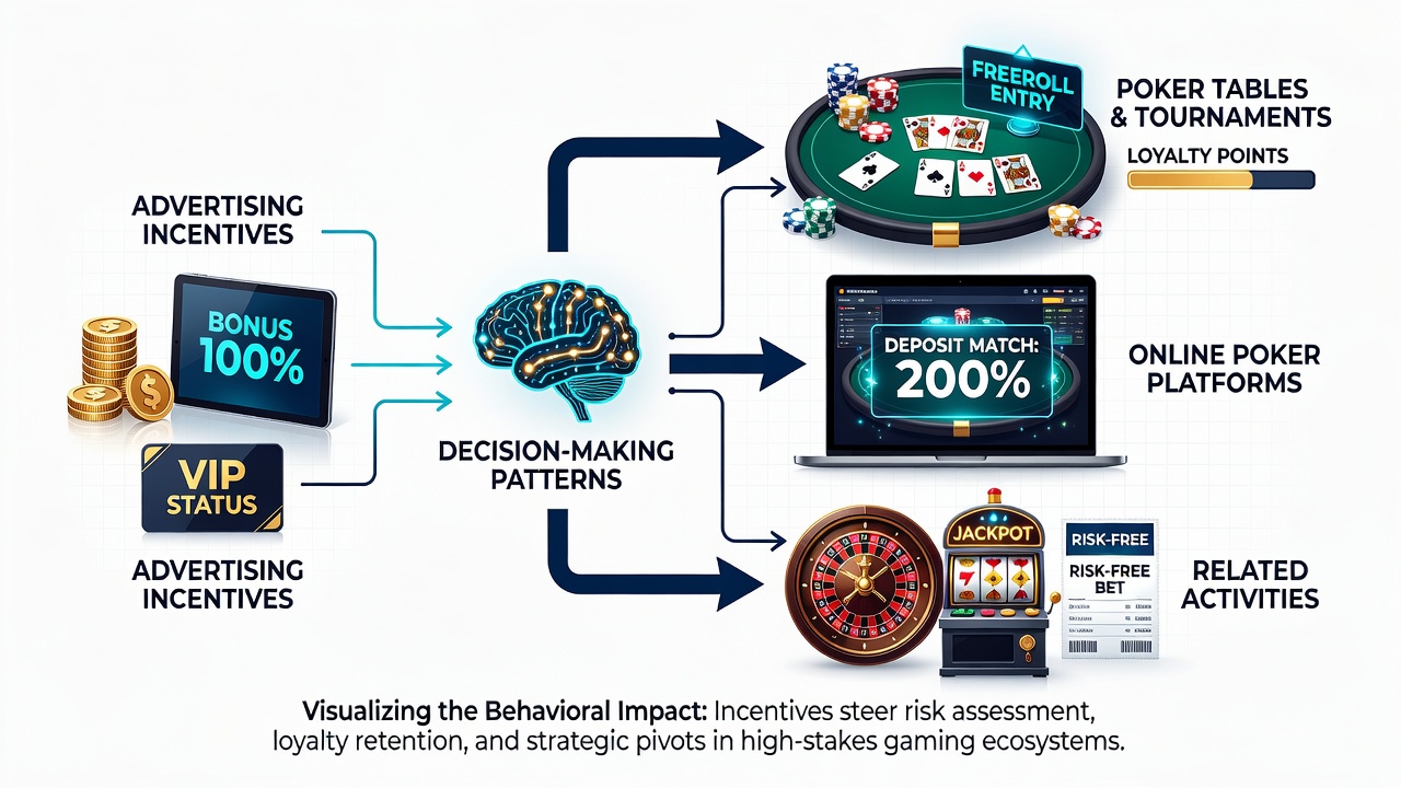Datenanalysen zu Werbeeinflüssen auf Spieler in Poker und Casino-Aktivitäten