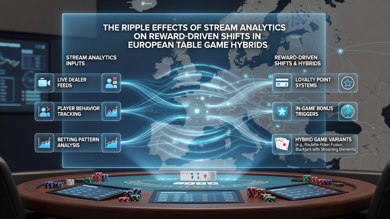 Live-Stream mit Hybrid-Tischspiel und integrierten Belohnungsanzeigen