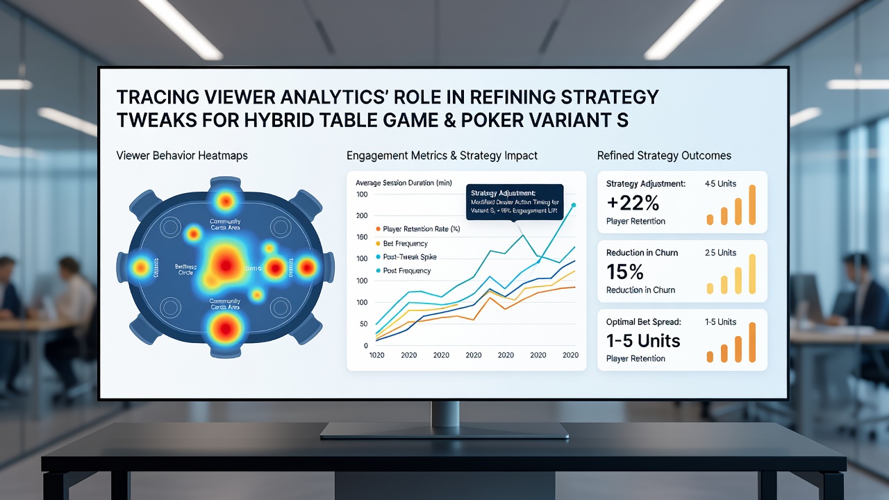 Einfluss von Viewer-Analytics auf Strategien in Poker-Varianten