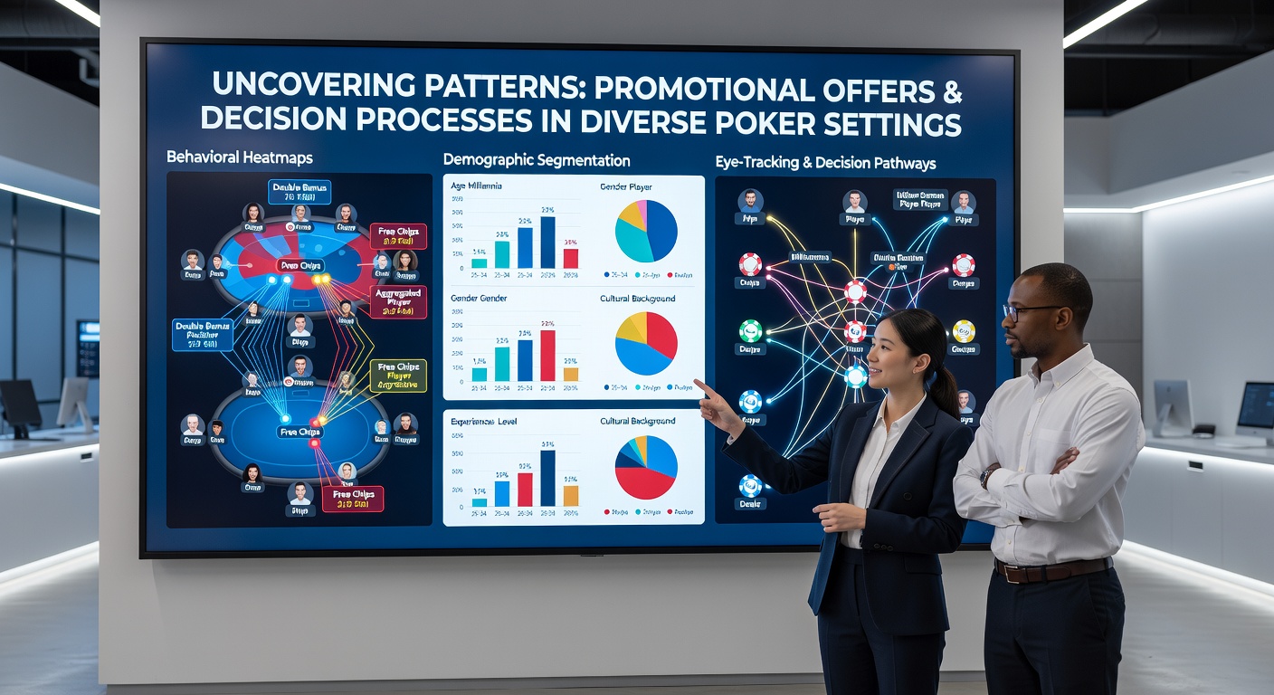 Vergleich von Online- und Live-Poker-Entscheidungen unter Einfluss von Werbeaktionen